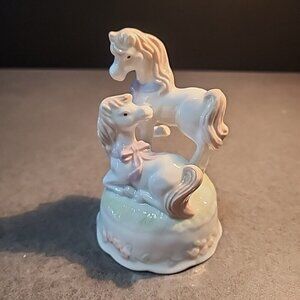 Precious Playmates Love is a Many Splendored Thing Horse Music Box